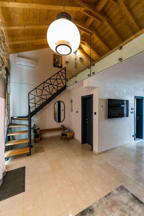 Stone House With Pool Poeta Villa Pridraga Exterior photo